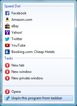 Windows - Unpin the program from taskbar