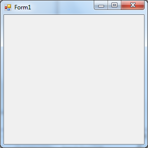 Visual Studio - Run project - Form1
