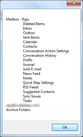 Outlook 2010 Add-In - Outlook Folders