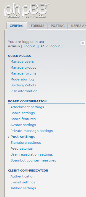 How to modify number of posts or topics displayed per page in phpBB based forum?