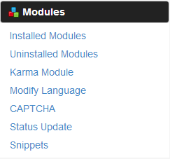 How to install Pligg modules?