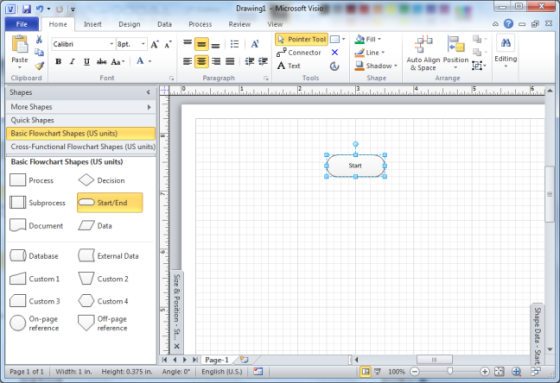 Visio: Creating basic flow charts - CodeSteps