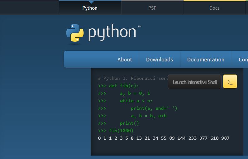 Python : A walk through with my first Python program