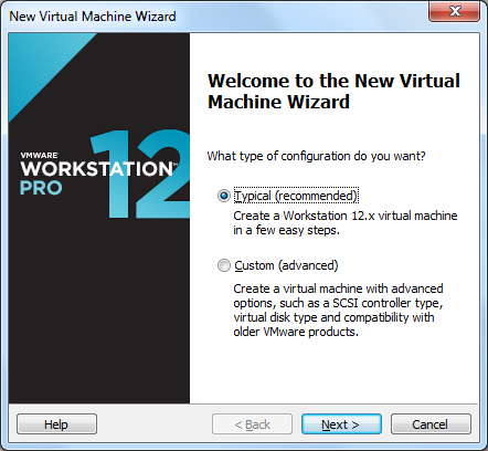 how to create virtual machine in vmware workstation 12 download