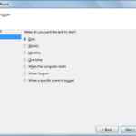 Windows 7 – Task Scheduler – Create Basic Task