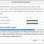 Mozilla Firefox – Change Master Password