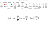 Microsoft Word – How to insert an Equation in Word document?