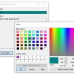 C# – How to use ColorDialog?